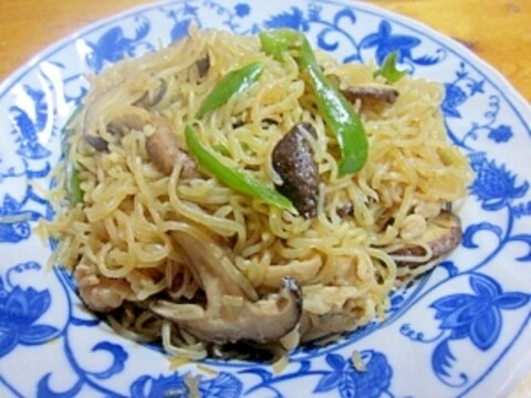 麺つゆで簡単～しらたき・豚ばら肉野菜の麺つゆ炒め煮